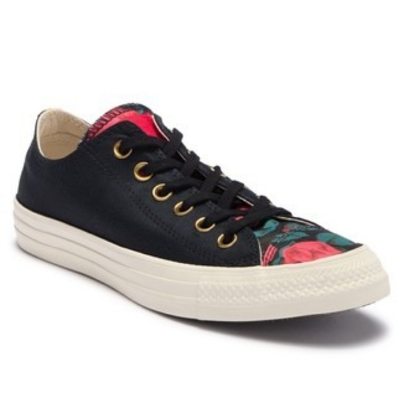 New Converse Chuck Taylor All Star Floral Shoes - Picture 2 of 5
